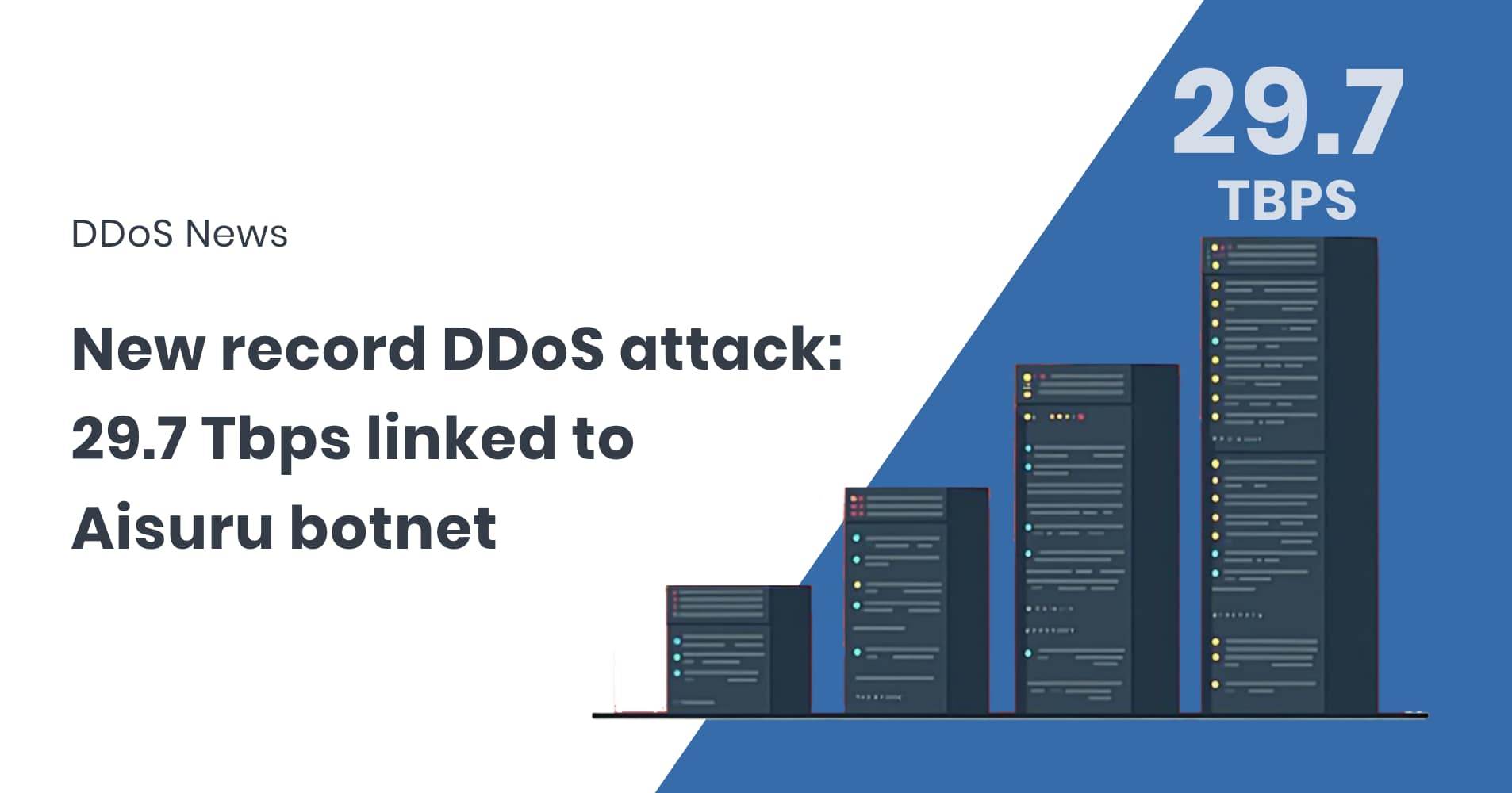 New record-breaking DDoS: 29.7 Tbps Aisuru attack marks new high in hyper-volumetric threats