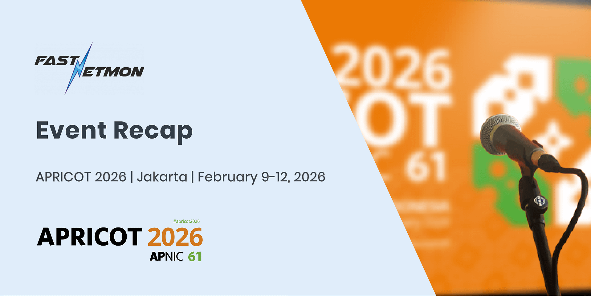 APRICOT 2026 – Event Recap